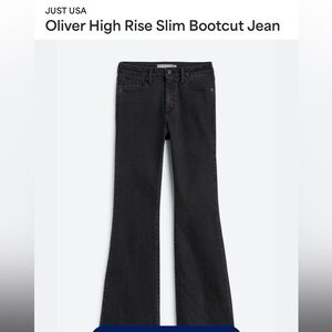 Oliver High Rise Slim Bootcut Jean size 16